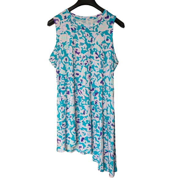 LOGO by Lori Goldstein Tops - Logo Layers By Lori Goldstein Asymmetrical Tunic Tank Size XL